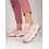 Krásné  tenisky růžové dámské bez podpatku