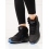Luxusní dámské  trekingové boty černé bez podpatku