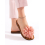 Originální dámské růžové  nazouváky bez podpatku
