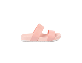 Trendy dámské růžové  nazouváky bez podpatku