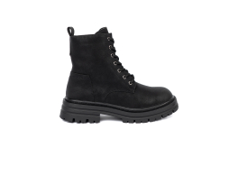 Trendy dámské  kotníčkové boty černé