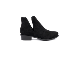 Trendy černé  kotníčkové boty dámské Obcas